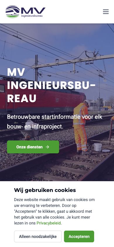 MV Ingenieursbureau Mobile