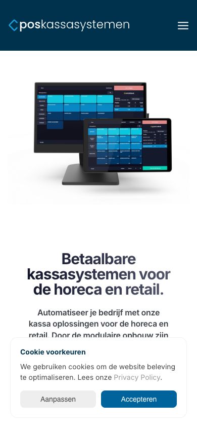 POS Kassasystemen Mobile